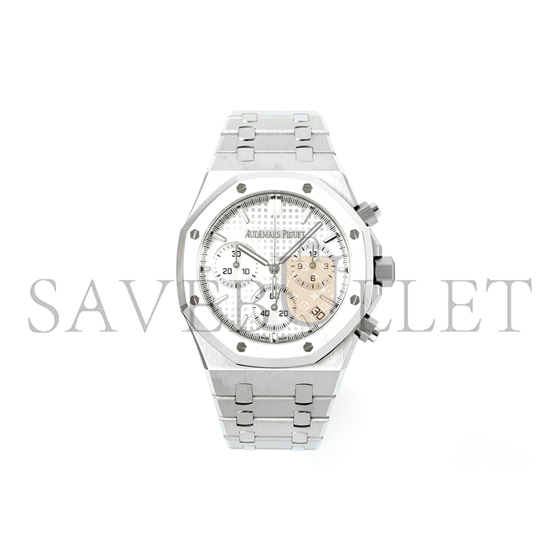 AUDEMARS PIGUET ROYAL OAK CHRONOGRAPH WHITE DIAL 26240ST.OO.1320ST.07